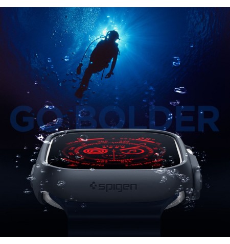 SPIGEN THIN FIT APPLE WATCH ULTRA 1 / 2 / 3 (49 MM) BLACK 